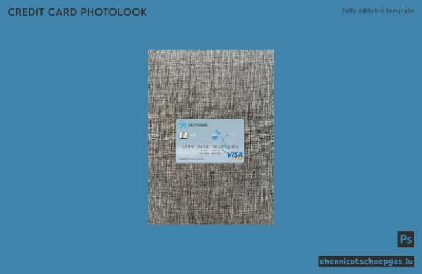 Belgische Keytrade Bank Visa-Karte – Fotobeispiel-Vorschau